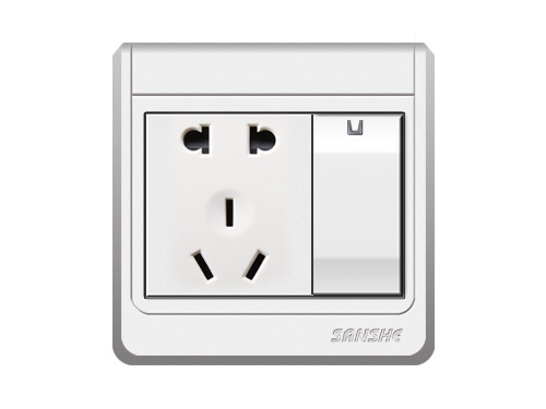 S-A6.0 One single (double) control switch two or three pole socket